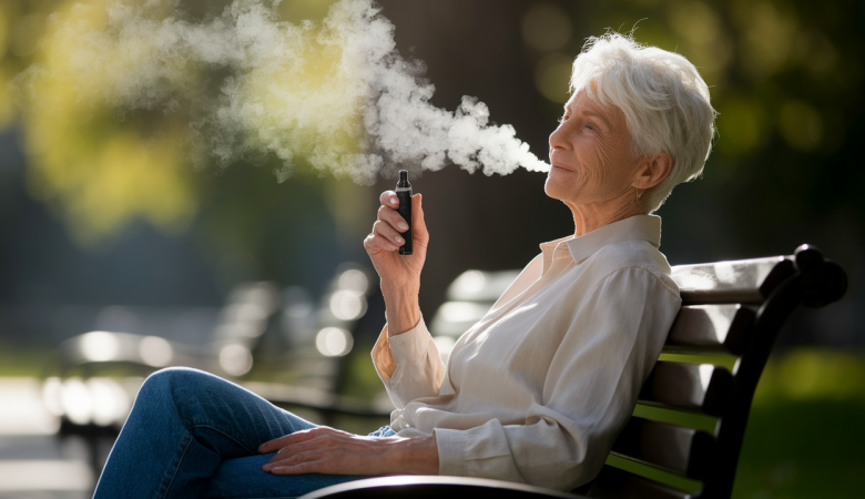 personne-agee-banc-vape