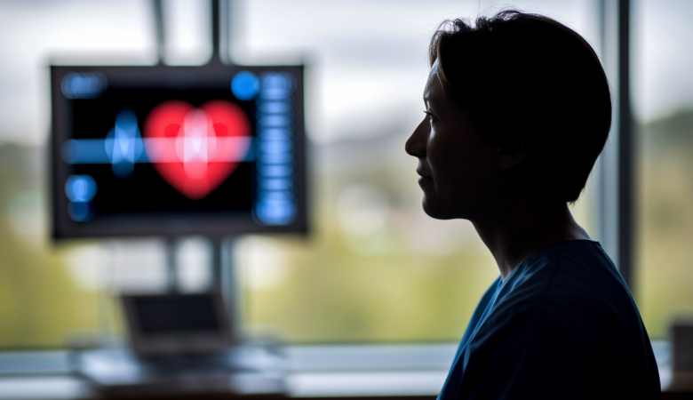 silhouette-hopital-fenetre-moniteur-coeur