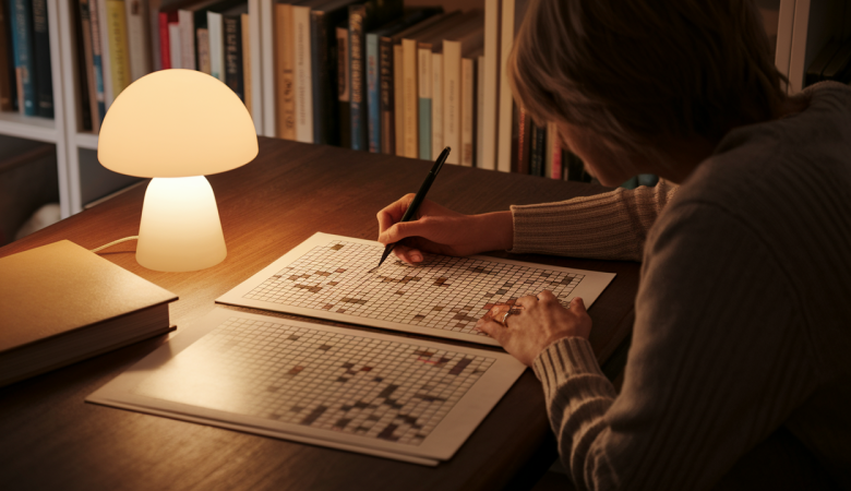 bureau-cozy-personne-mots-croises