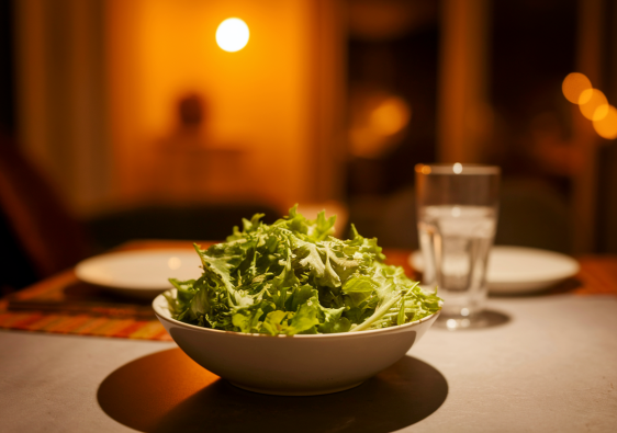 salade-mache-table-diner-soiree