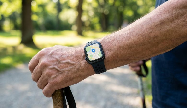 Montre GPS pour seniors: sécurité et autonomie au poignet