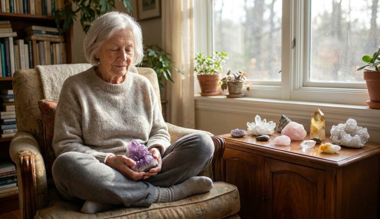 Bien-être des seniors et pratiques ésotériques : lithothérapie, cristaux et méditation au service de l'équilibre intérieur