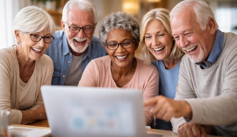 seniors-ordinateur-souriants-espace-chaleureux