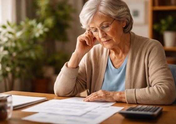 personne-agee-table-documents-calculatrice