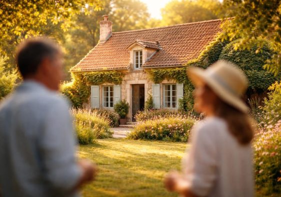 maison-campagne-verdure-silhouettes-soleil