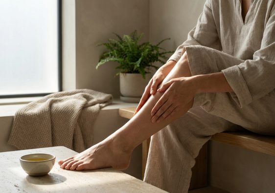 Massage des jambes lourdes : gestes utiles et limites