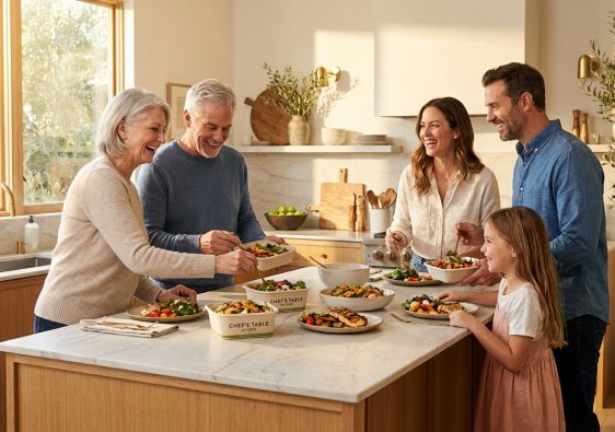 Repas à domicile : une solution pratique pour toute la famille, des actifs aux personnes âgées