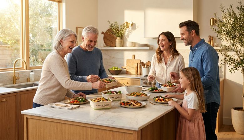 Repas à domicile : une solution pratique pour toute la famille, des actifs aux personnes âgées
